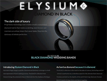 Tablet Screenshot of elysiumblack.com